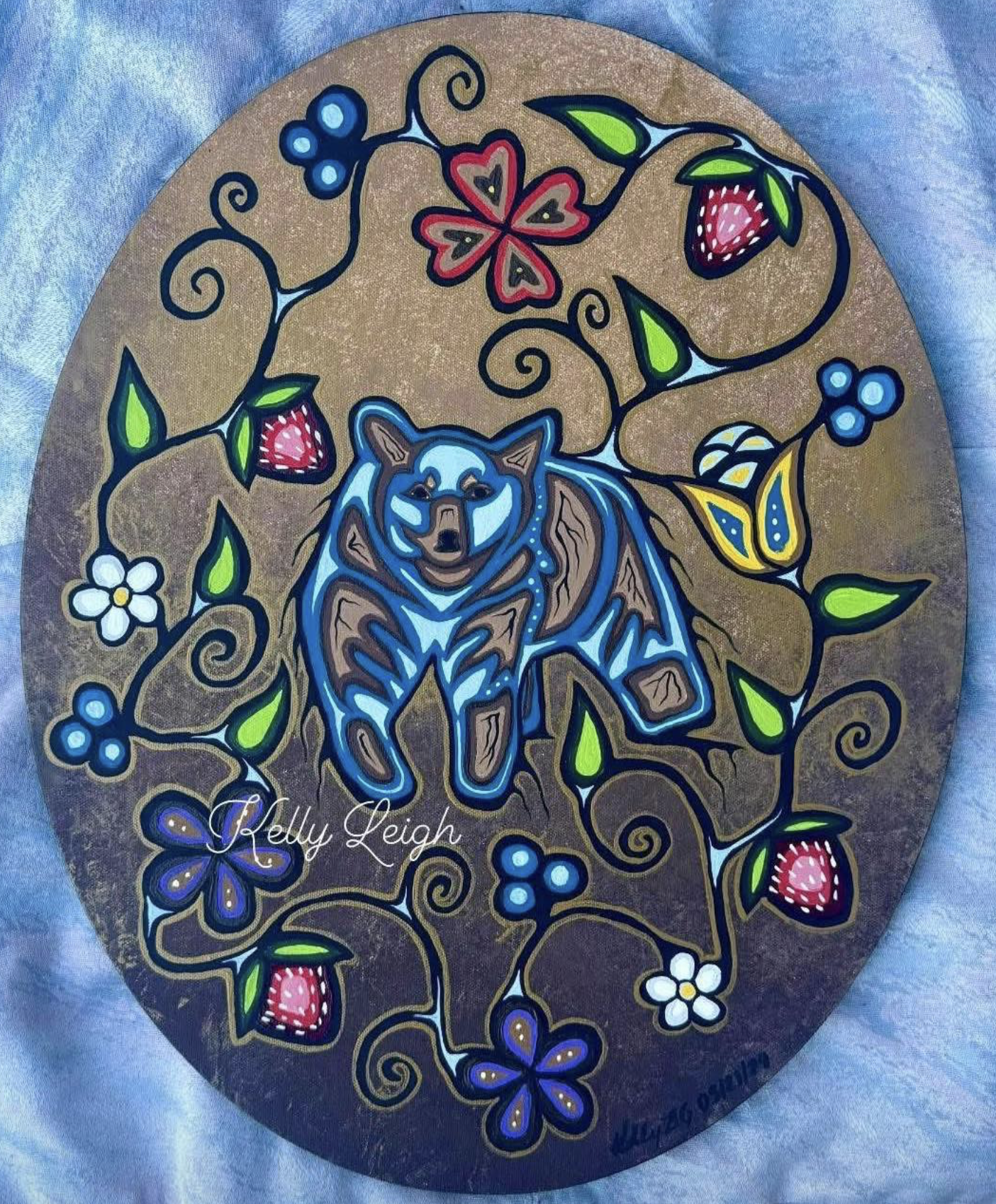 Painting by Kelly Leigh