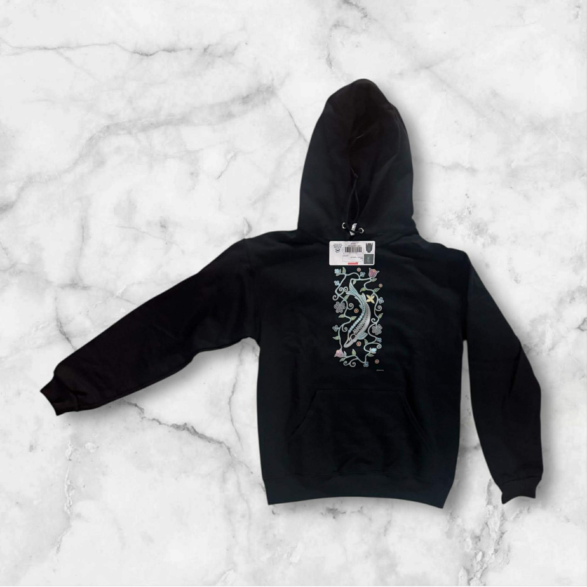 Sturgeon Floral Hoodie