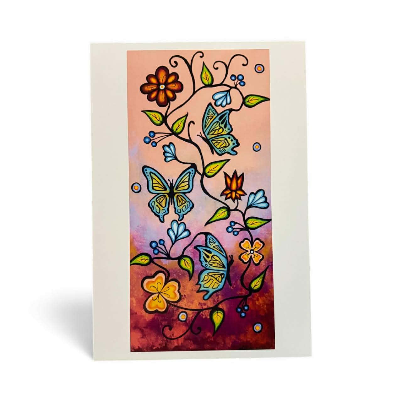 Butterfly Floral Print